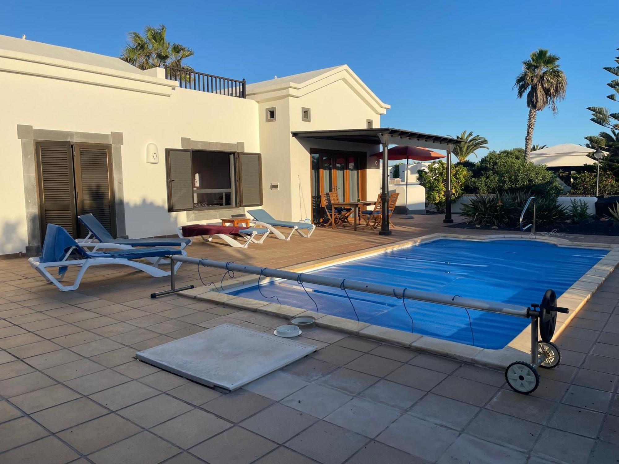 פלאיה בלנקה Faro Park Villa Bella Beheizter Pool מראה חיצוני תמונה